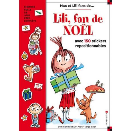 LILI FAN DE NOEL LIVRE STICKERS
