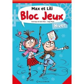 MAX ET LILI HIVER BLOC DE JEUX