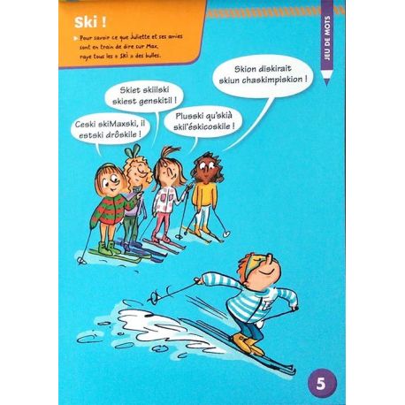 MAX ET LILI HIVER BLOC DE JEUX