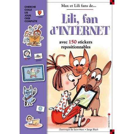 LILI FAN DINTERNET LIVRE STICKERS