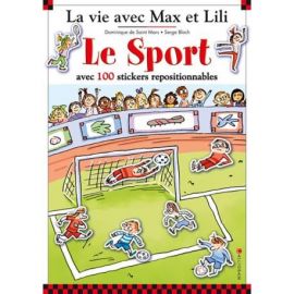 LE SPORT AVEC MAX ET LILI LIVRE STICKERS