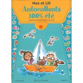 MA POCHETTE DE STICKERS 100% ÉTÉ MAX ET LILI