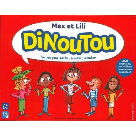 JEU DINOUTOU MAX ET LILI 7+ ANS