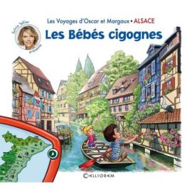 ALSACE - LES BEBES CIGOGNES OSCAR ET MARGAUX