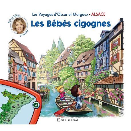 ALSACE - LES BEBES CIGOGNES OSCAR ET MARGAUX