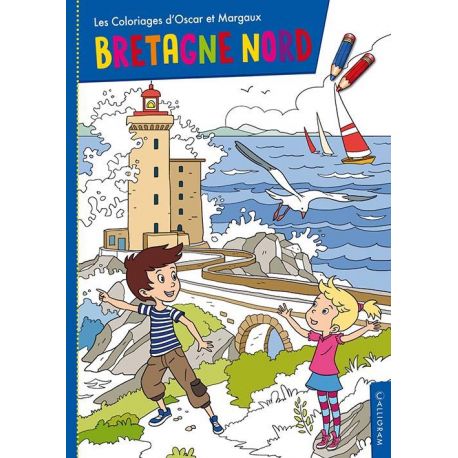 BRETAGNE NORD - COLORIAGE OSCAR ET MARGAUX