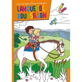 LANGUEDOC ROUSSILLON - COLORIAGE OSCAR ET MARGAUX
