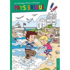 PAYS BASQUE - COLORIAGE OSCAR ET MARGAUX