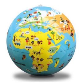 LES P'TITS VOYAGEURS - GLOBE 30 CM