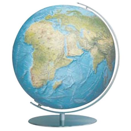 GLOBE 40 CM DUORAMA ACIER LUMINEUX