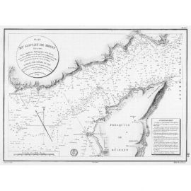 0062-WN - PLAN  GOULET DE BREST 65 CM X 50 CM