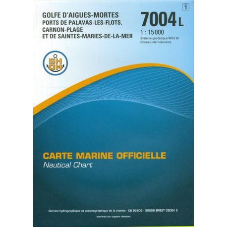 7004L GOLFE AIGUES MORTES - PORTS DE PALAVAS LES FLOTS CARNON PLAGE