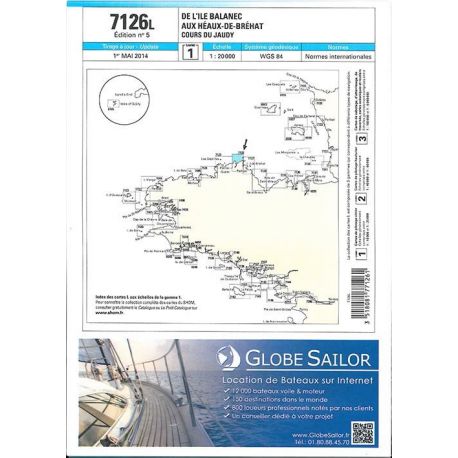 7126L DE L'ILE BALANEC AUX HEAUX DE BREHAT - COURS DU JAUDY