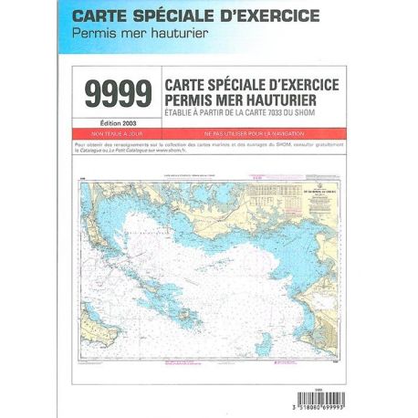 99NSG PERMIS MER HAUTURIER CARTE SPECIALE EXERCICE