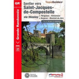 GR65/GR654/GR654O/GR654E ST JACQUES PERIGUEUX RONCEVAUX 6543