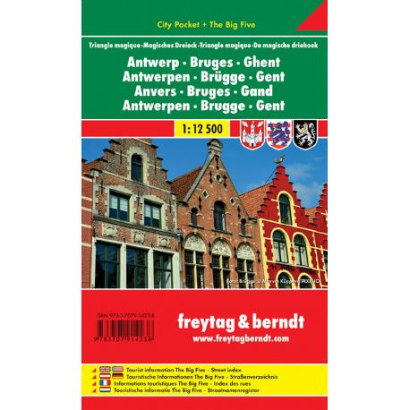 ANTWERP - BRUGES - GHENT MAGIC TRIANGLE CITY POCKET