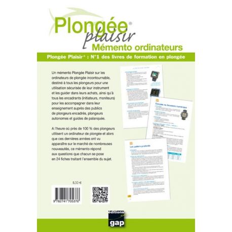 PLONGEE PLAISIR MEMENTO ORDINATEURS