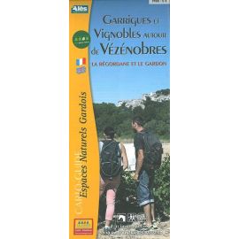 GARRIGUES ET VIGNOBLES AUTOUR DE VEZENOBRES LA REGORDANE