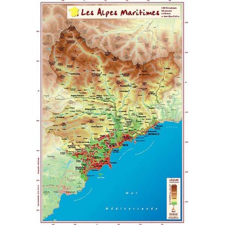 ALPES MARITIMES 31 X 21 CM