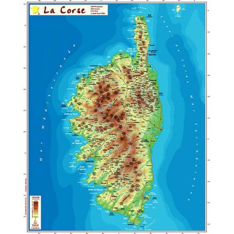 CORSE 32,6 X 20,2 CM