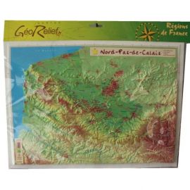 NORD PAS DE CALAIS 31,4 X 42,7CM