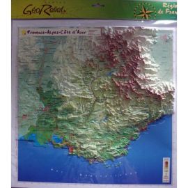 PROVENCE ALPES C. AZUR 42 X 42 CM