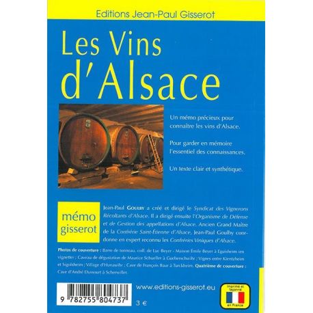 LES VINS D'ALSACE