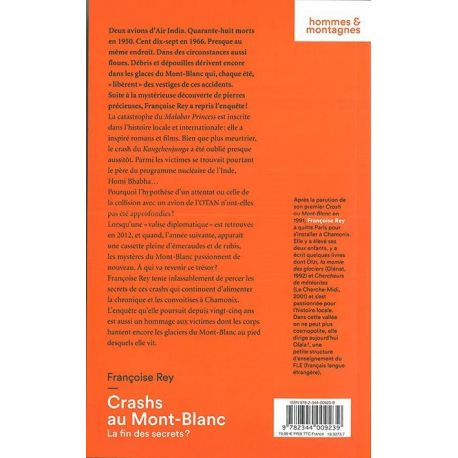 CRASHS AU MONT-BLANC LA FIN DES SECRETS?