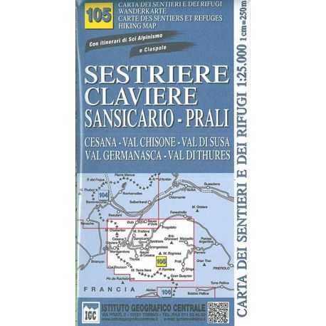 N*105 SESTRIERE CLAVIERE SANSICARIO PRALI