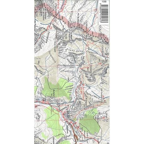 N*106 MONVISO, VALLE VARAITA, VALLE  PO, VALLE PELLICE