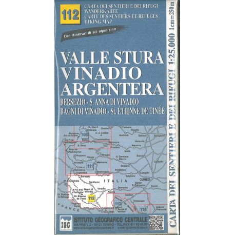 N*112 VALLE STURA VINADIO ARGENTERA