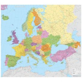 POSTER EUROPE PLASTIFIE 110 X 100 CM
