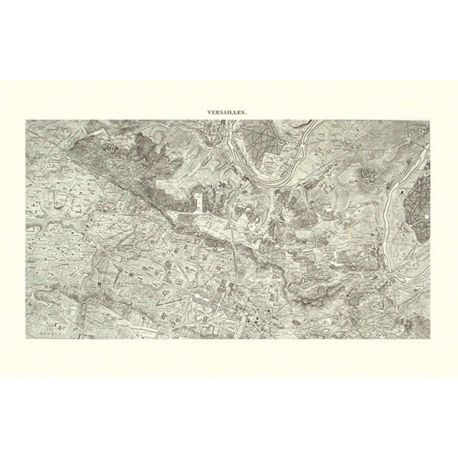 CHASSE DU ROI-VERSAILLES 74 CM X 105 CM