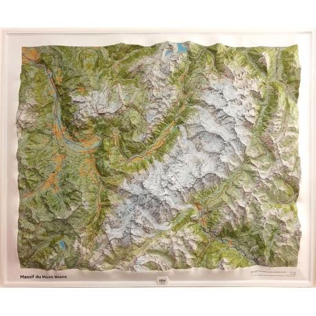 60054 MASSIF DU MONT BLANC 94CM X 114 CM