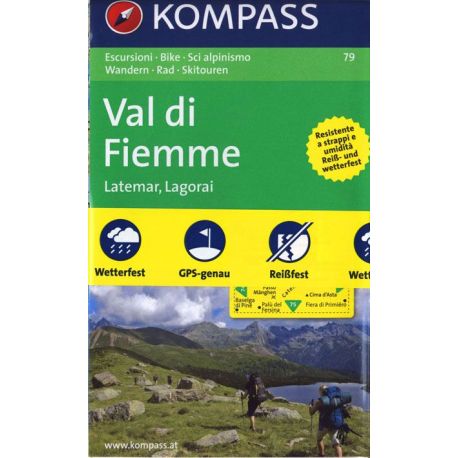 79 VAL DI FIEMME - LATEMAR - CATENA