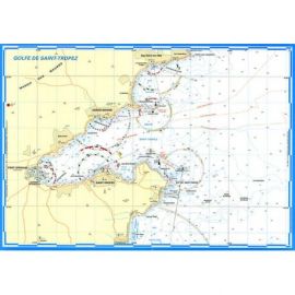 SAINT TROPEZ (10) CARTE PLASTIFIEE
