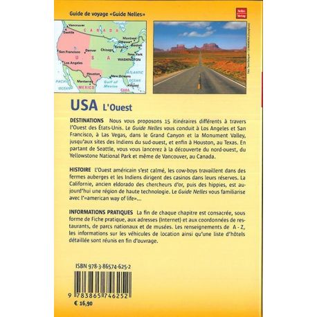 USA OUEST - ROCHEUSES - LA CALIFORNIE - LE TEXAS