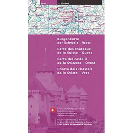 CARTE DES CHATEAUX OUEST