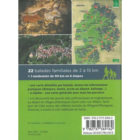 LE PERIGORD: 22 BALADES ET 1 RANDONNEE EN 6 ETAPES