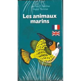 LES ANIMAUX MARINS JEU DES 7 FAMILLES