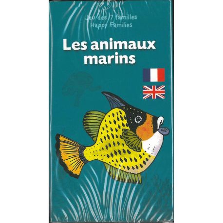 LES ANIMAUX MARINS JEU DES 7 FAMILLES