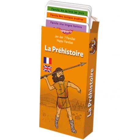 LA PREHISTOIRE JEU DES 7 FAMILLES