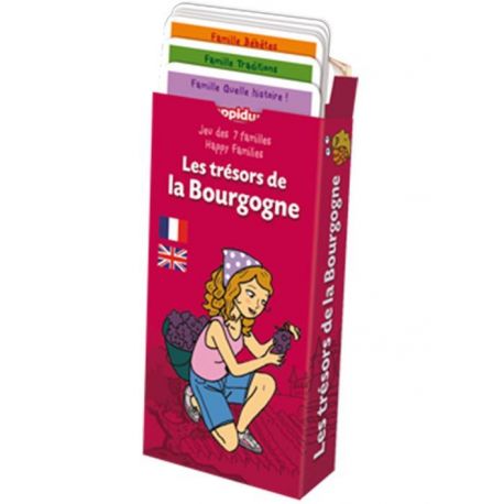 LES TRESORS DE LA BOURGOGNE JEU DES 7 FAMILLES