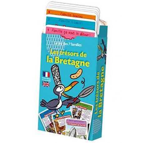 LES TRESORS DE LA BRETAGNE JEU DES 7 FAMILLES