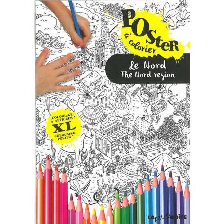 LE NORD POSTER COLORIAGE