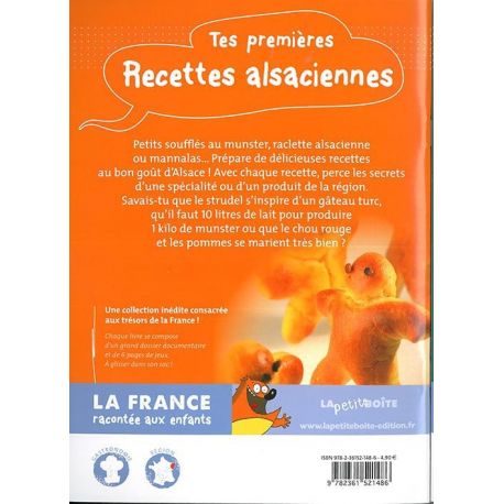 TES PREMIERES RECETTES ALSACIENNES 18 RECETTES FACILES