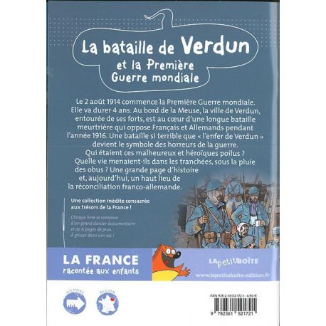 BATAILLE DE VERDUN ET 1ERE GUERRE MONDIALE 6 PAGES DE JEUX