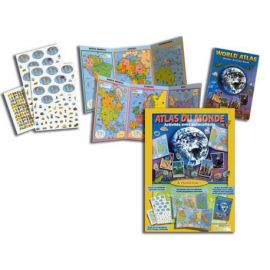 MONDE STICKERS ACTIVITY PACK AUTOCOLLANT PETIT FORMAT