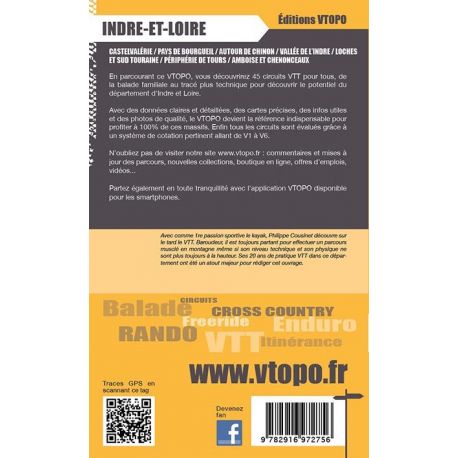 INDRE ET LOIRE 45 CIRCUITS VTT