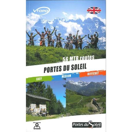PORTES DU SOLEIL ENGLISH BOOKS 56 MTB ROUTES